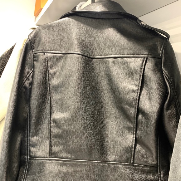 SOLD - ZARA LEATHER JACKET - Picture 3 of 3